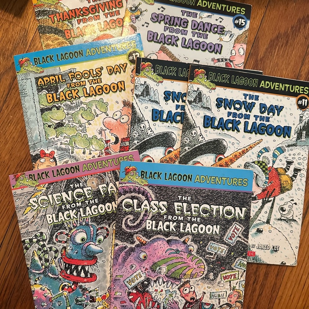 Black Lagoon Adventures Book Set
